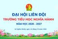 Đại hội liên đội tiểu học Nghĩa Hành – Nhiệm kỳ 2026-2027