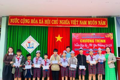 Chương trình “Xuân sẻ chia – Tết yêu thương” – Năm học 2025-2026